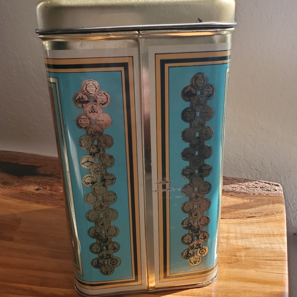 VINTAGE HEINZ'S PEARLS SQUARE TIN CHEINCO - Picture 3 of 5